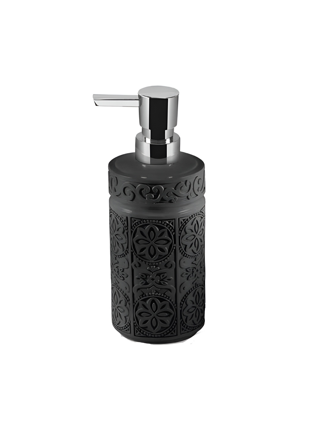 

Freelance Black Textured Polyresin Soap Dispenser