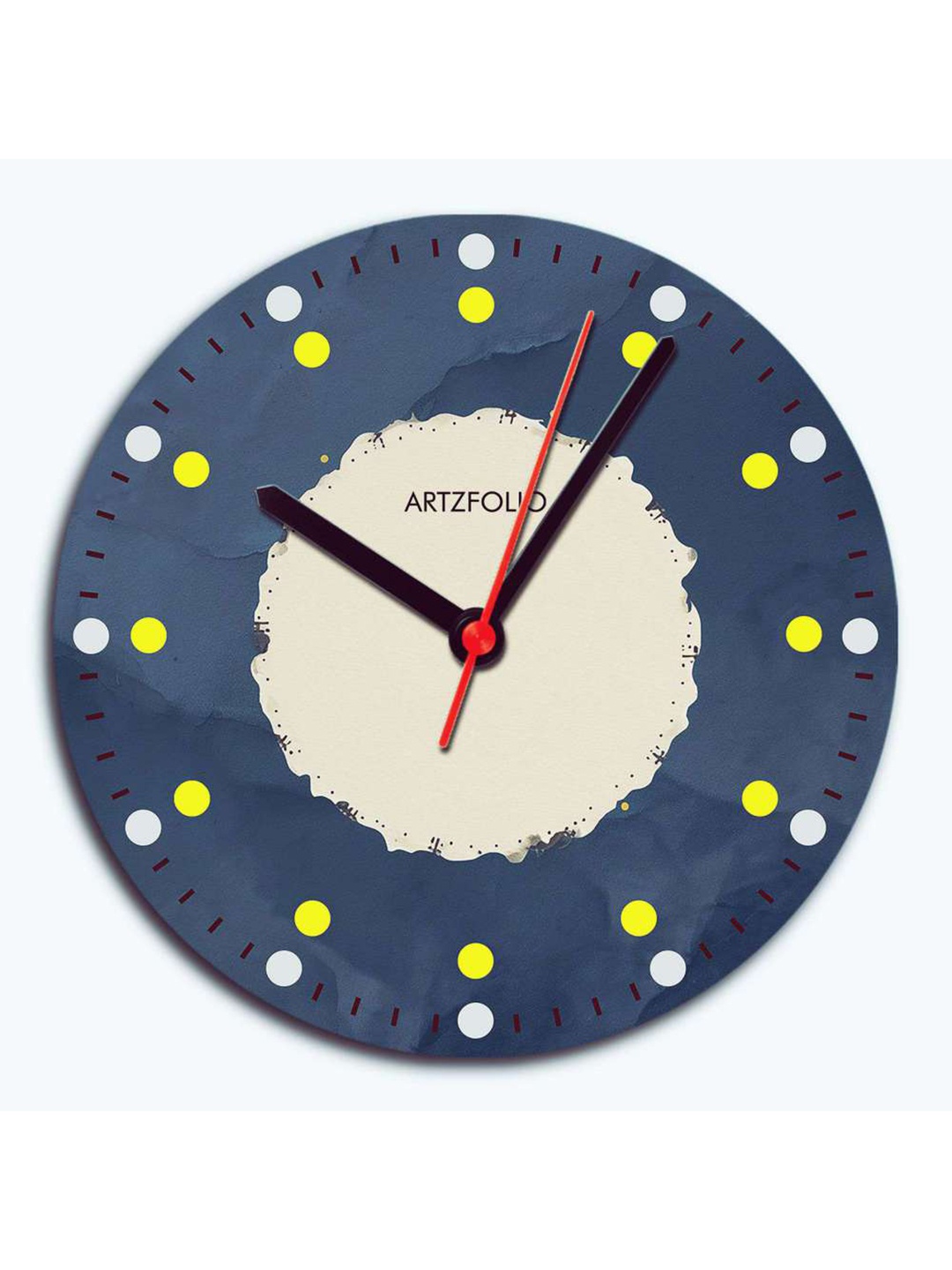 

ArtzFolio Multicoloured Printed Contemporary Wall Clock, Multi