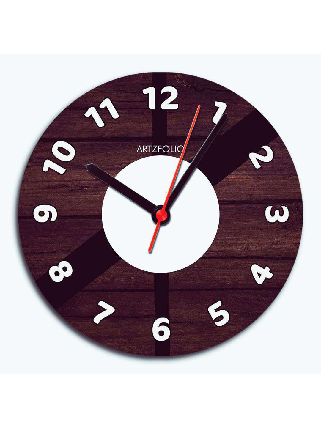

ArtzFolio Multicoloured Printed Contemporary Wall Clock, Multi
