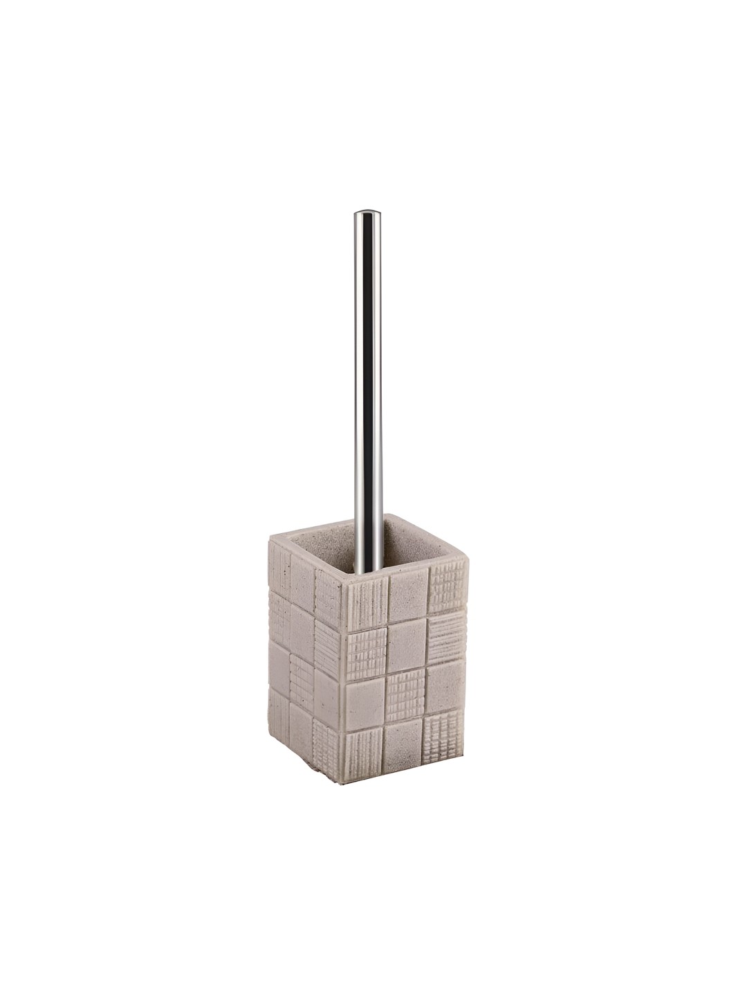 

Freelance Grey Textured Polyresin Toilet Brush Holder