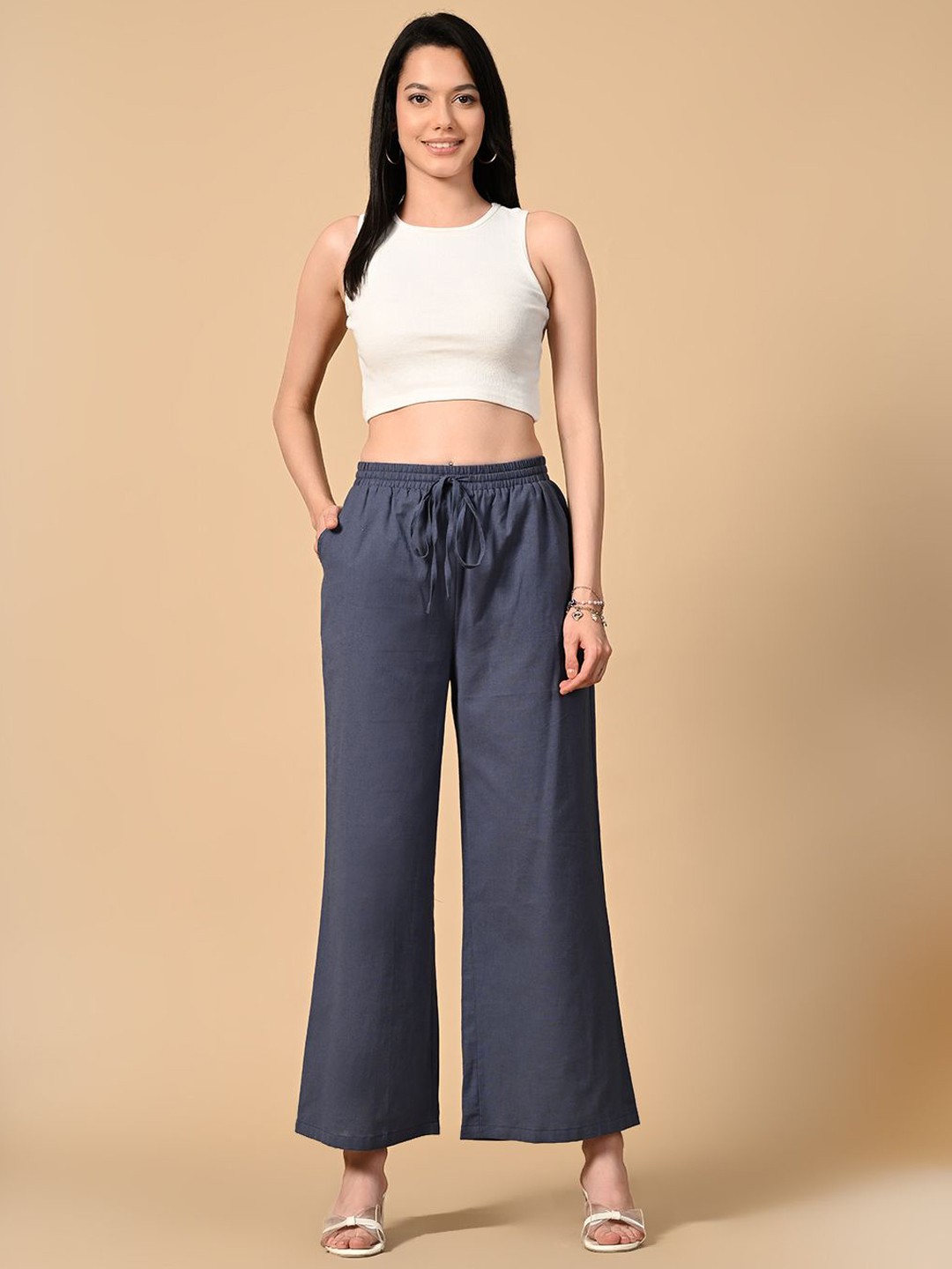 

all about you Women Trousers, Grey