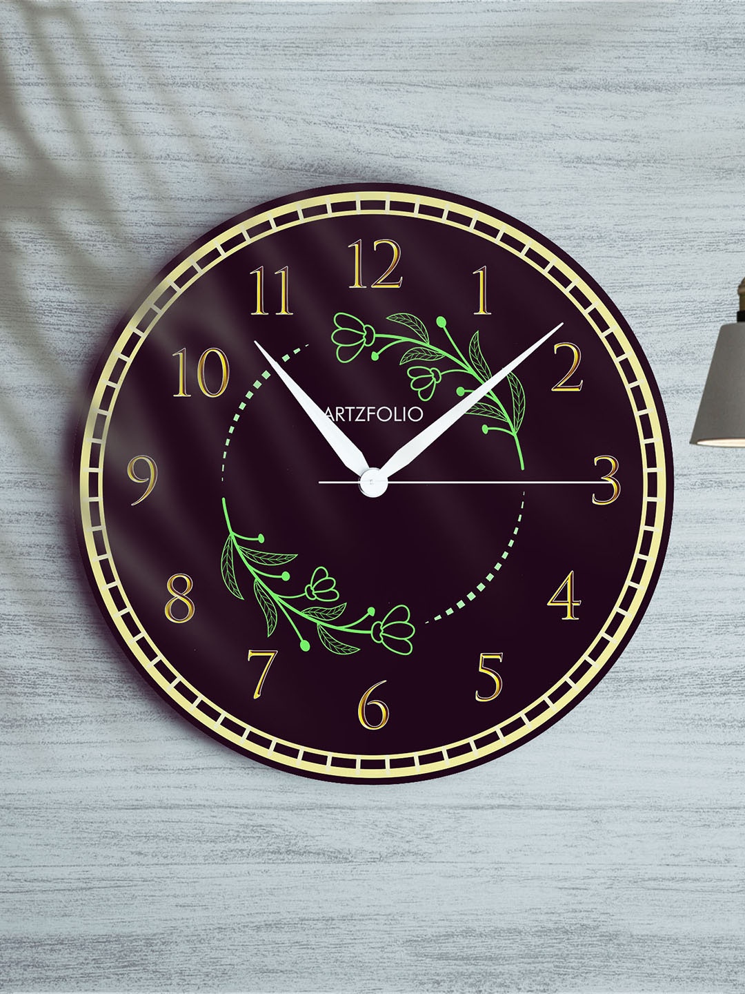 

ArtzFolio Multicoloured Printed Contemporary Wall Clock, Multi