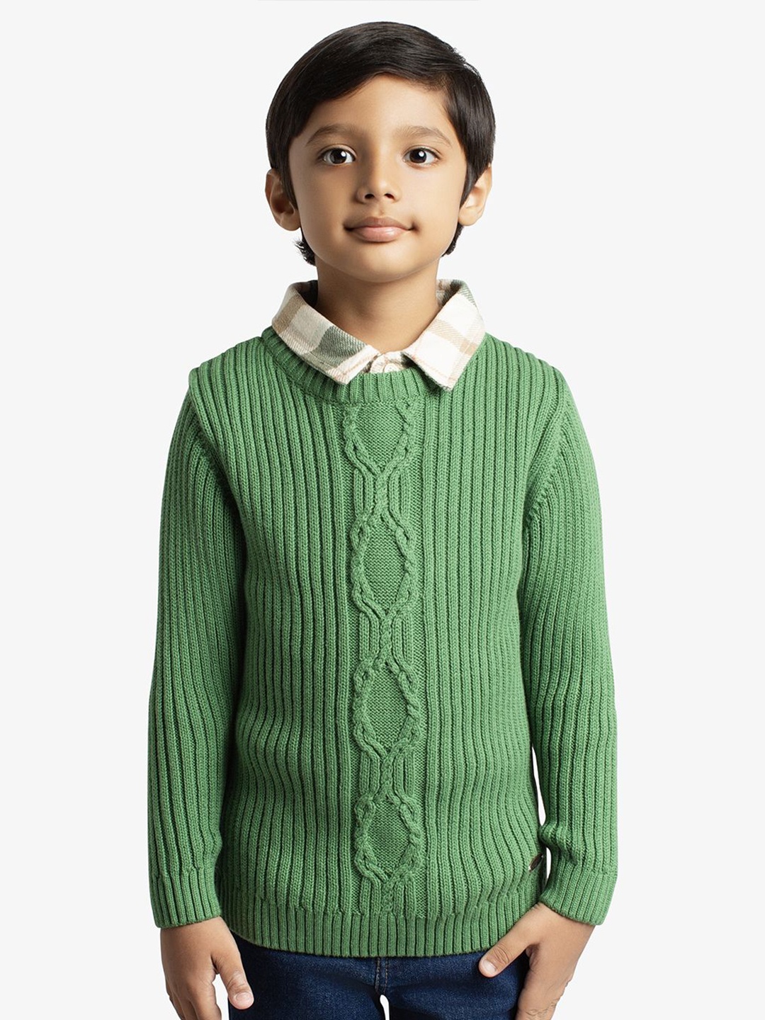 

Ed-a-Mamma Boys Pullover, Green