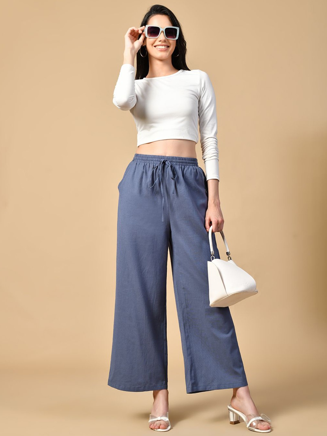 

all about you Women Trousers, Blue