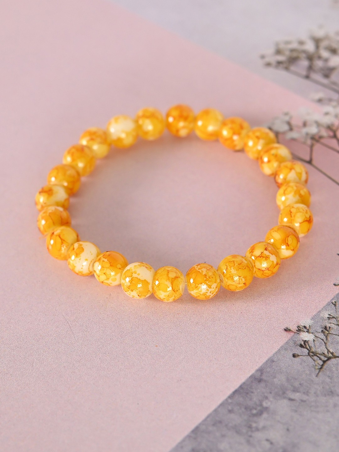 

NVR Unisex Kids Bracelet, Yellow
