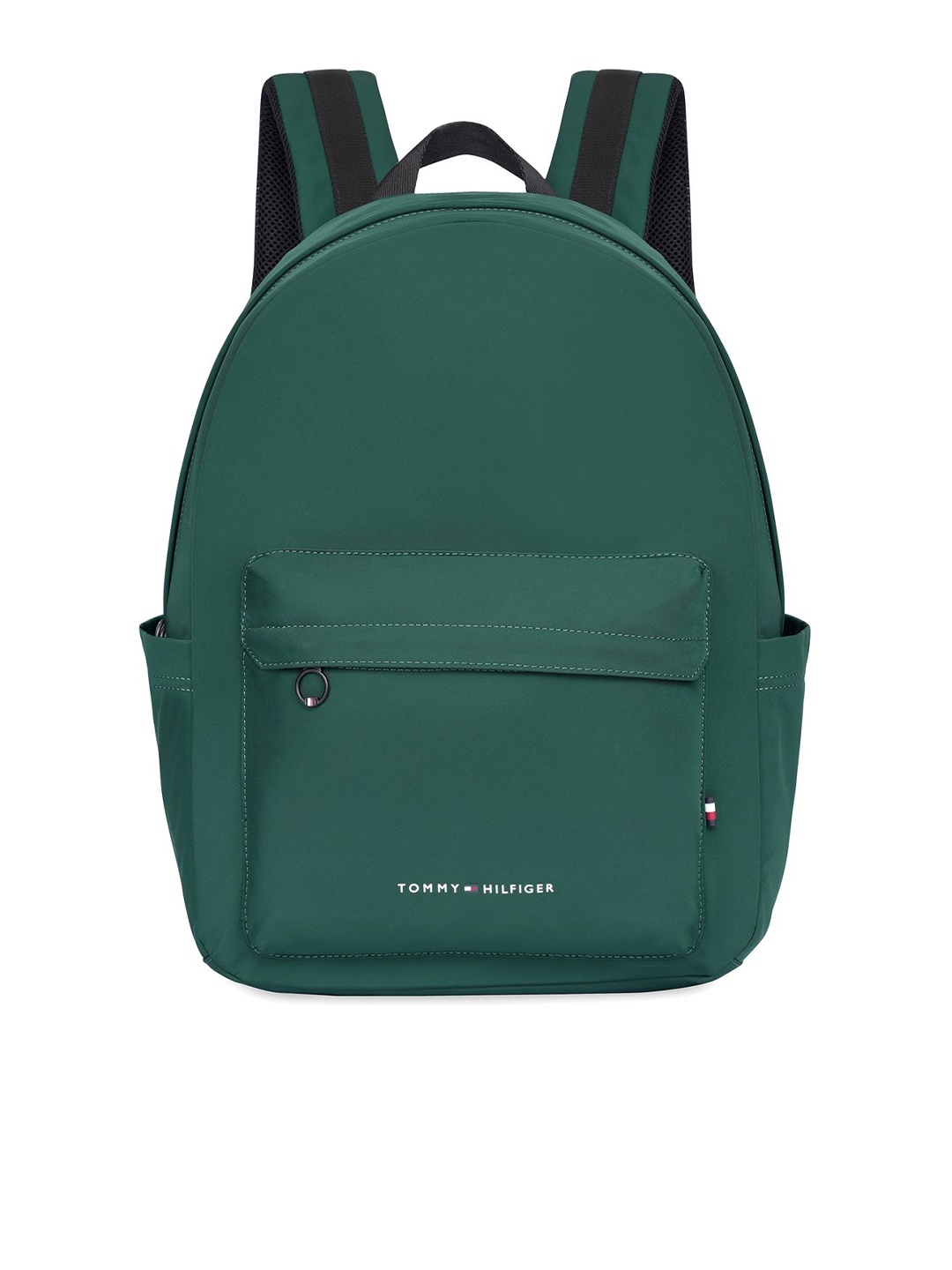 

Tommy Hilfiger Men Brand Logo Printed Backpack, Green