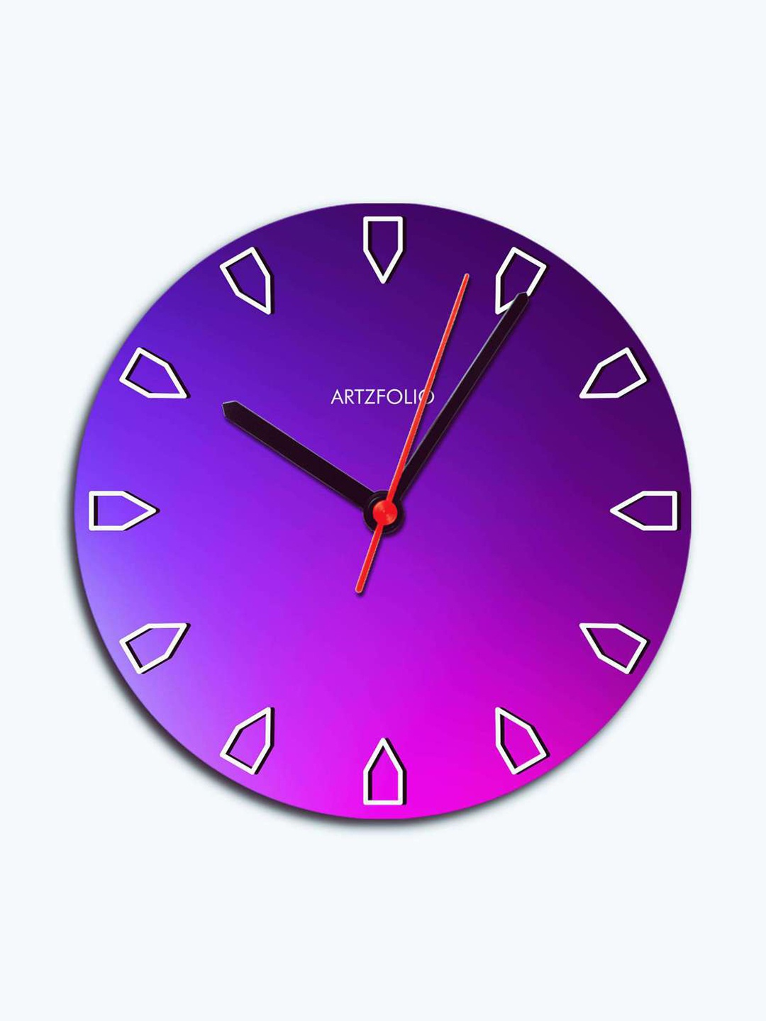 

ArtzFolio Multicoloured Printed Contemporary Wall Clock, Multi
