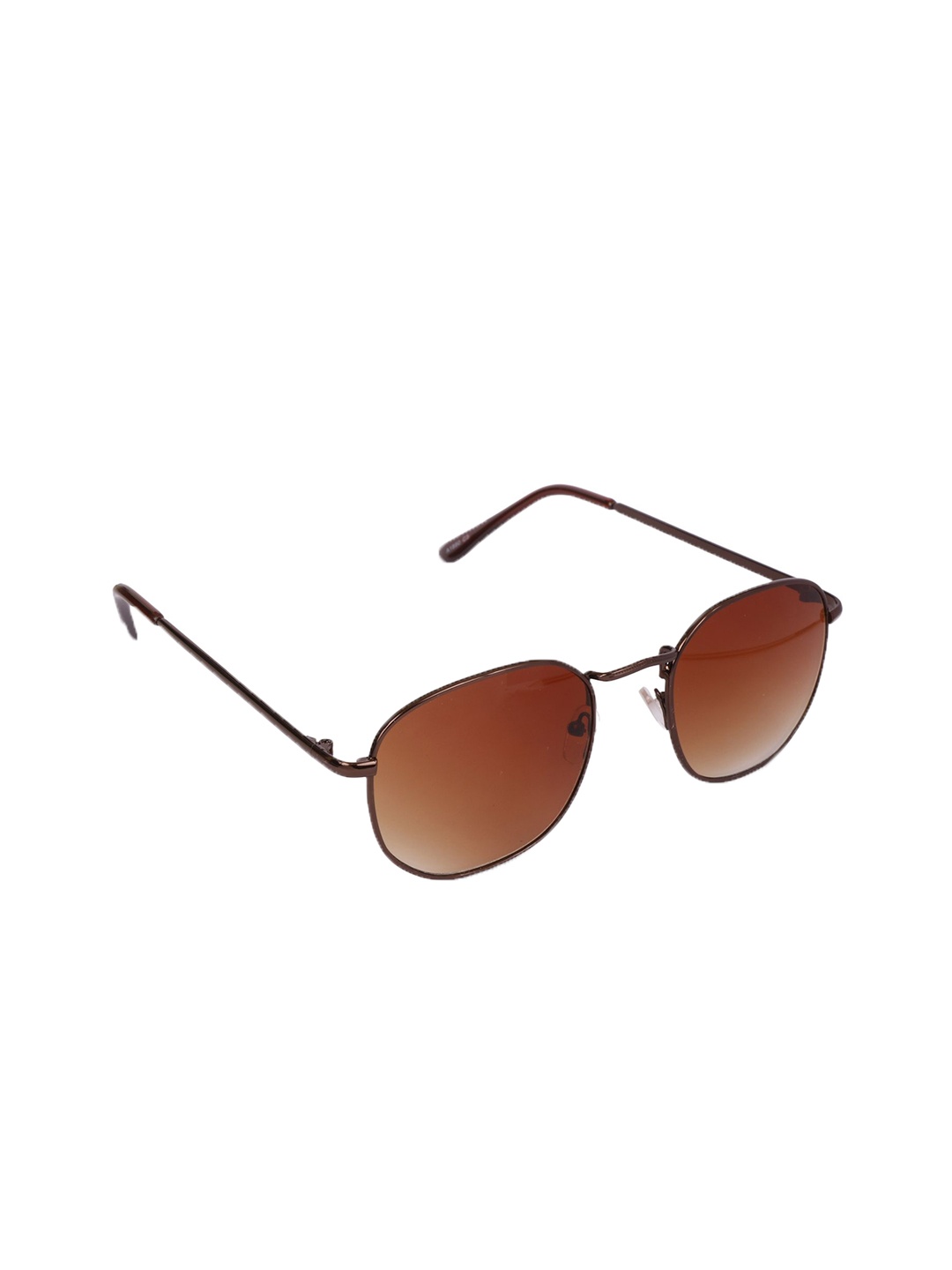 

SUNNIES Unisex Rectangle Sunglasses with UV Protected Lens, Brown