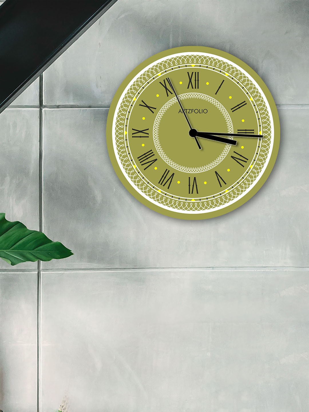 

ArtzFolio Multicoloured Printed Contemporary Wall Clock, Multi