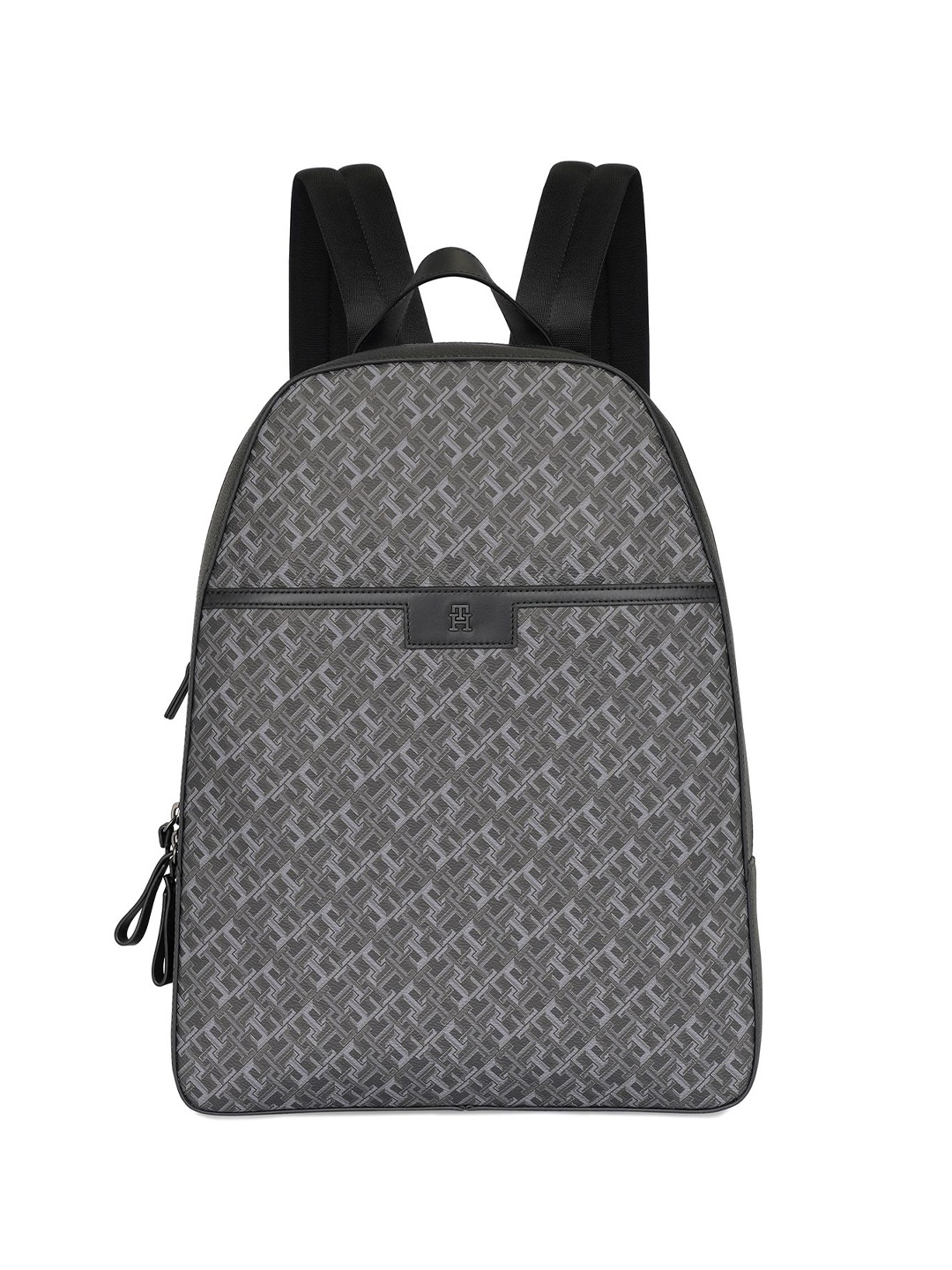 

Tommy Hilfiger Men Brand Logo Printed Backpack, Black