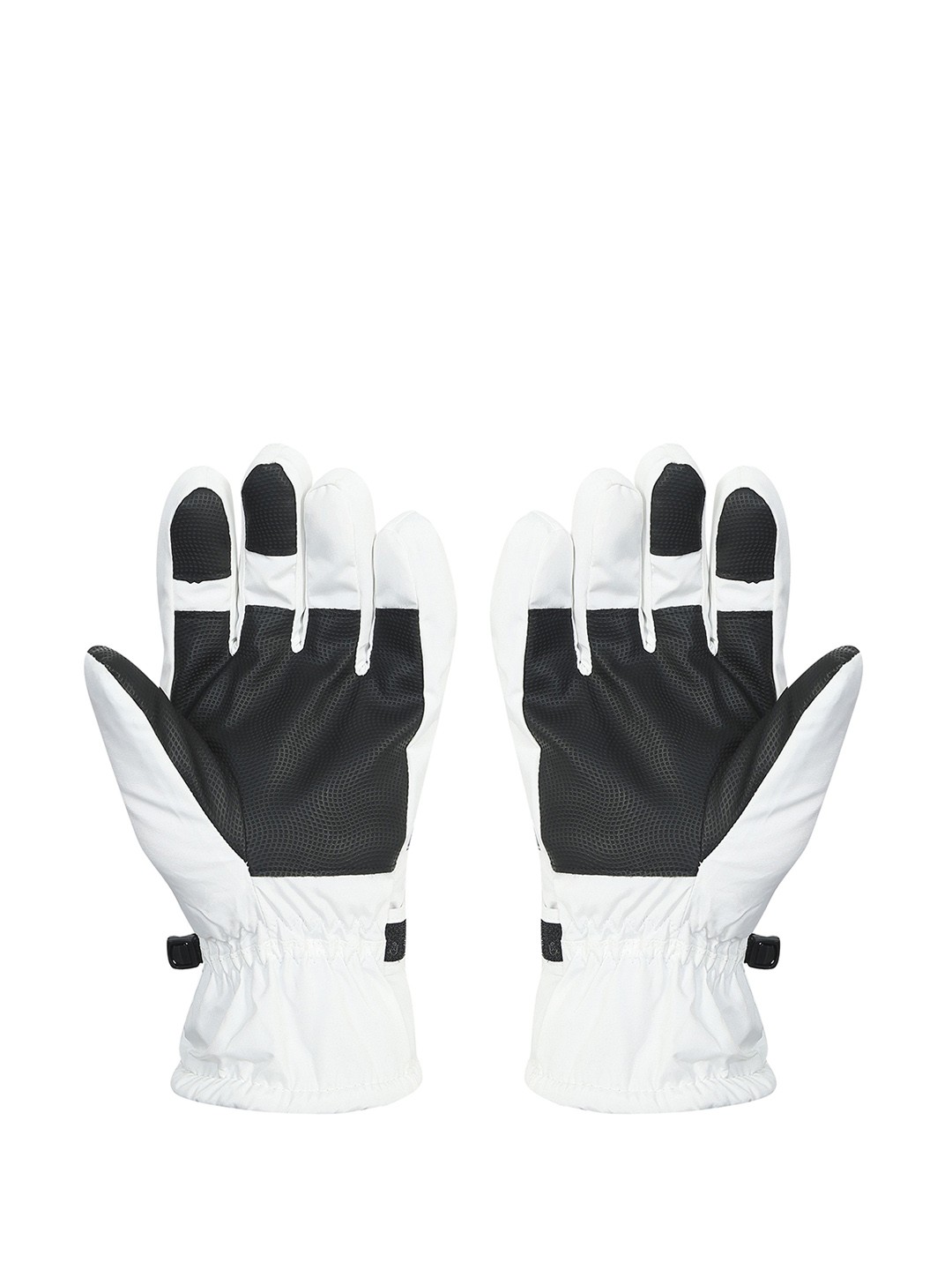 

FabSeasons Unisex Acrylic Winter Gloves, White