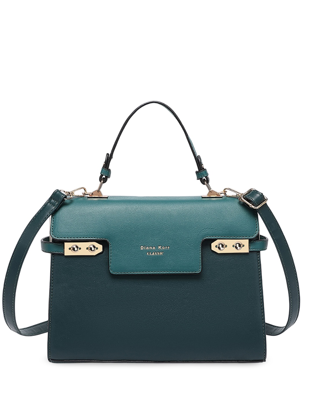 

Diana Korr Structured Satchel, Green