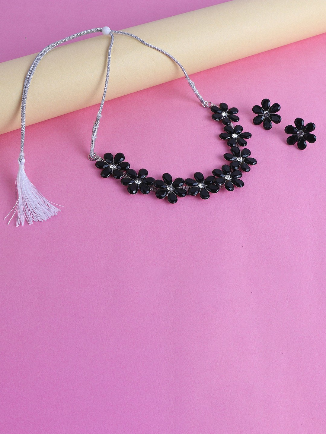 

Keviv Silver-Plated Jewellery Set