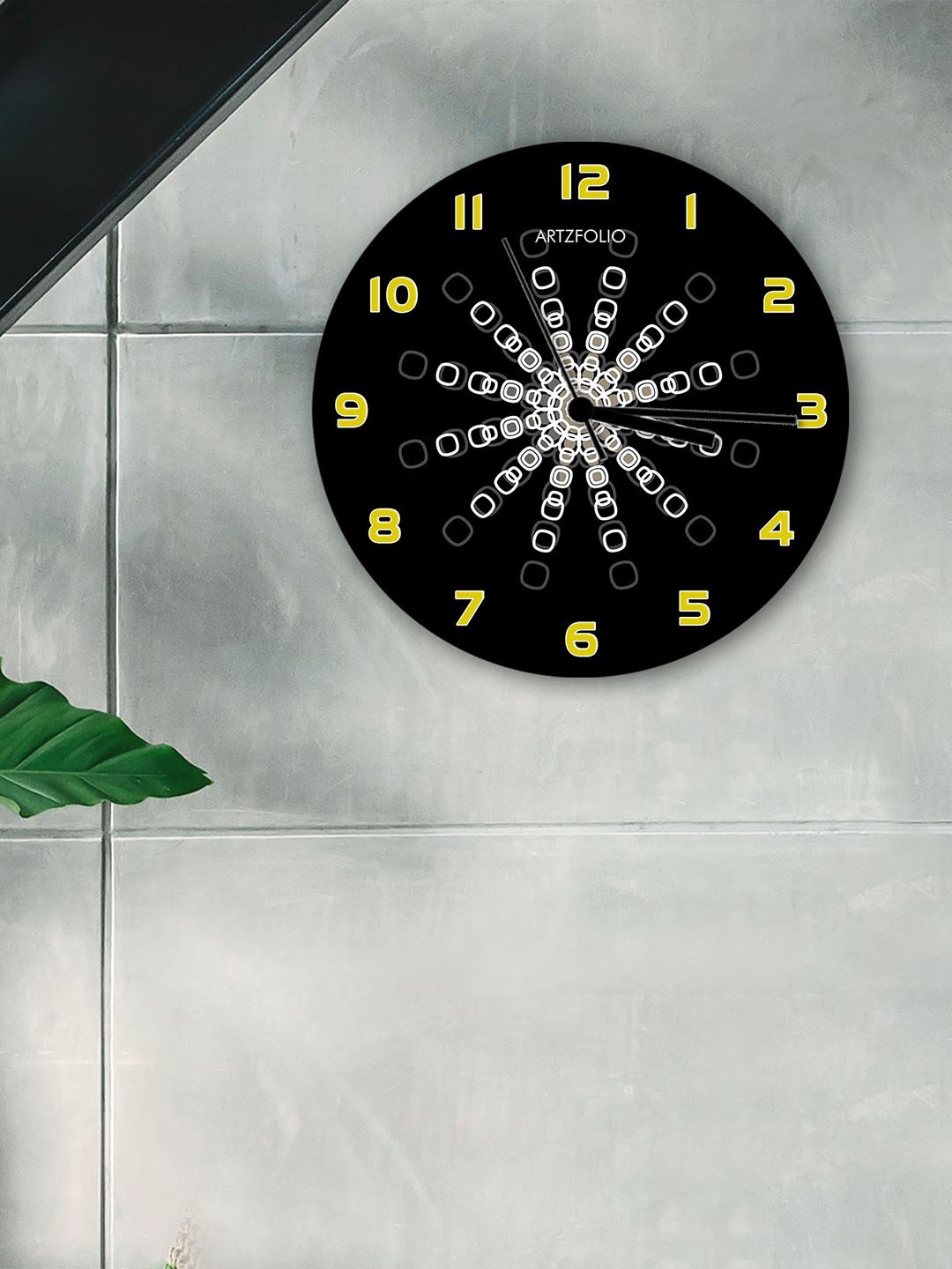 

ArtzFolio Multicoloured Printed Contemporary Wall Clock, Multi