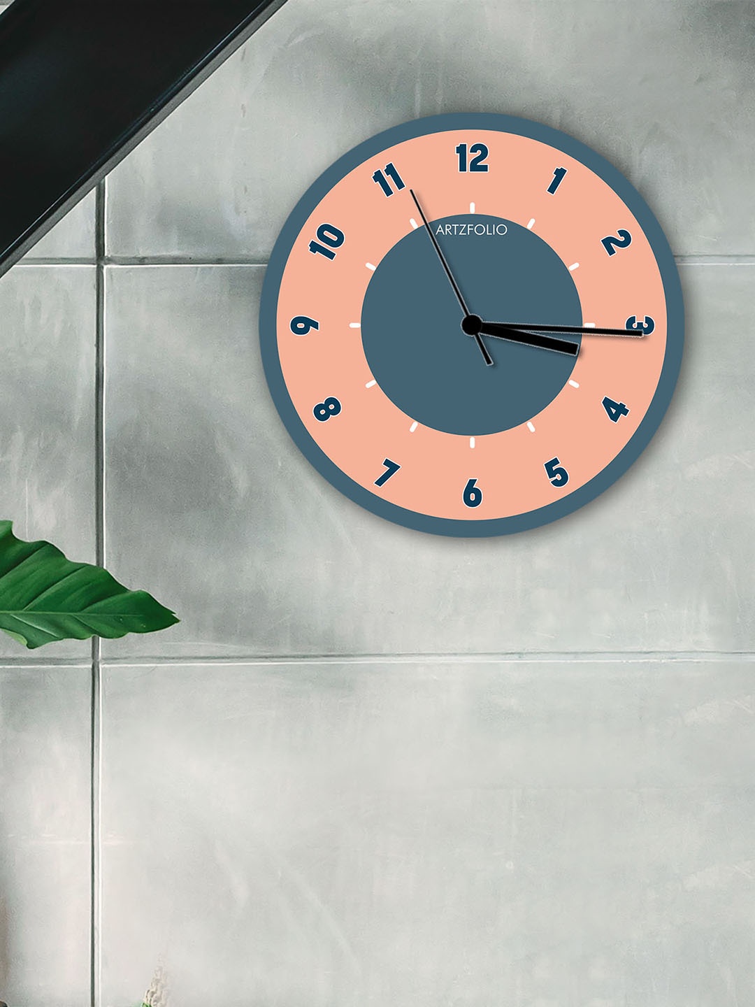 

ArtzFolio Multicoloured Printed Contemporary Wall Clock, Multi