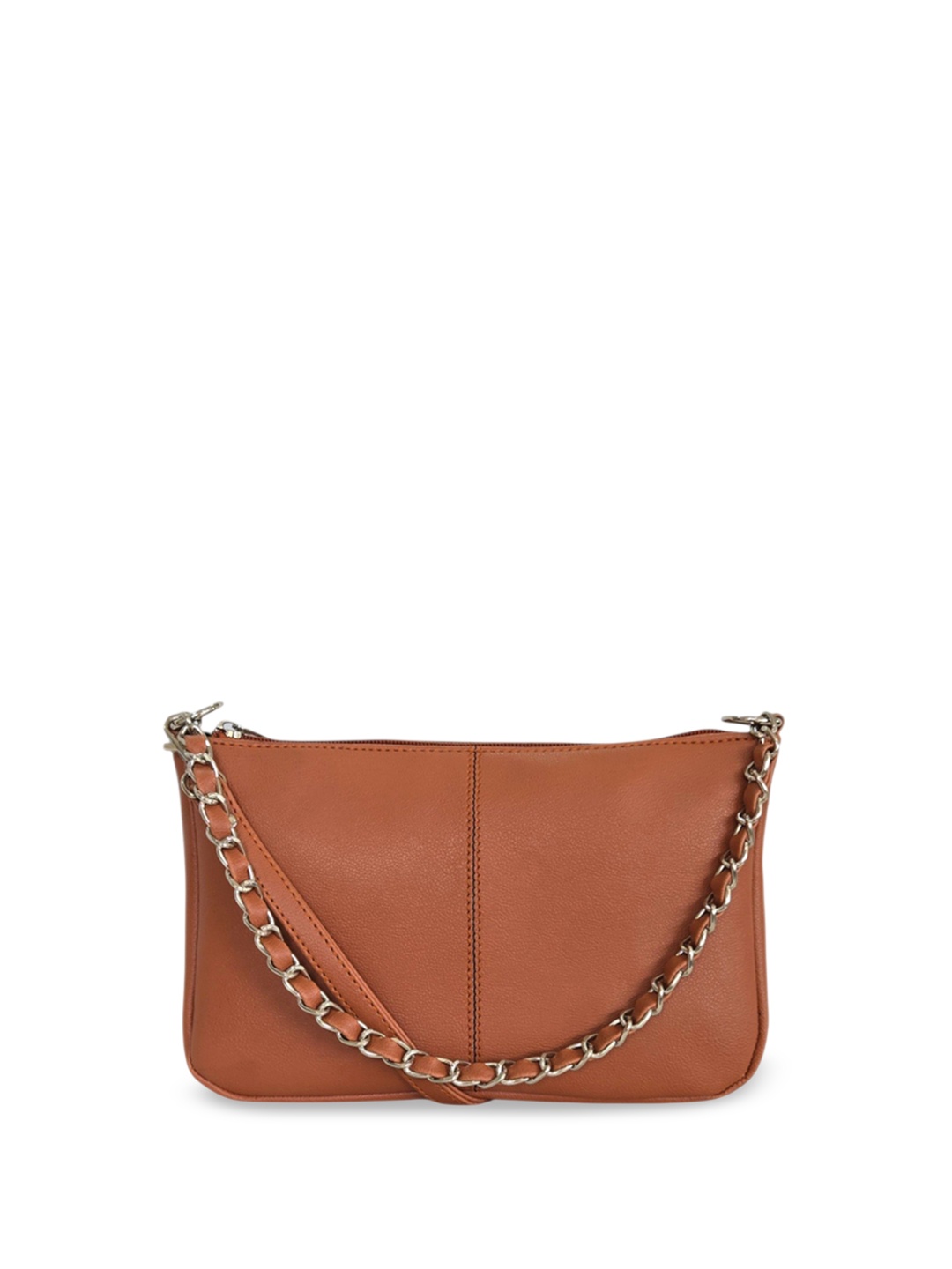 

Mast & Harbour PU Structured Sling Bag, Tan
