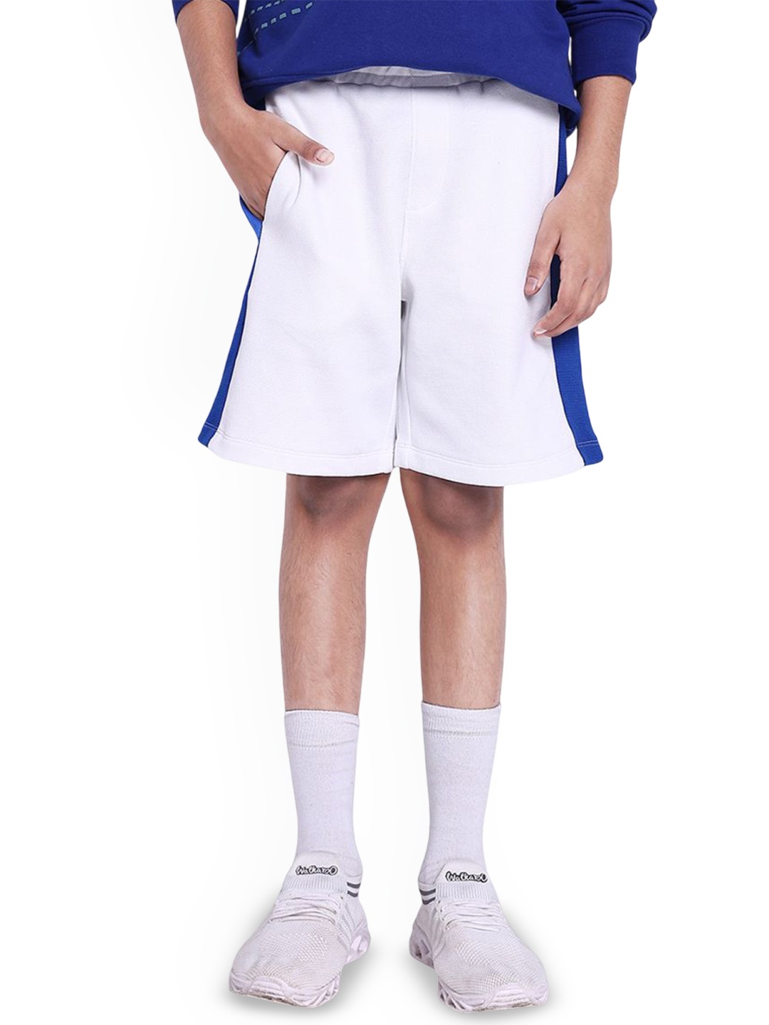 

Rare Ones Boys Cut And Sew Short, White