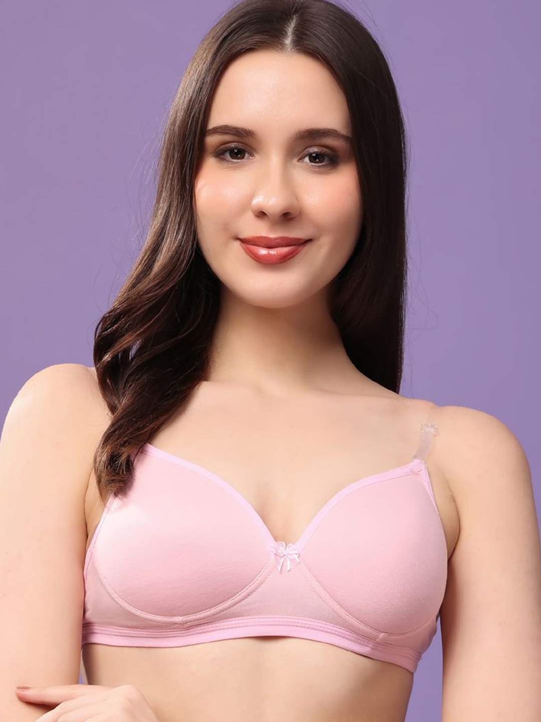 

Floret Bra Medium Coverage Lightly Padded, Pink