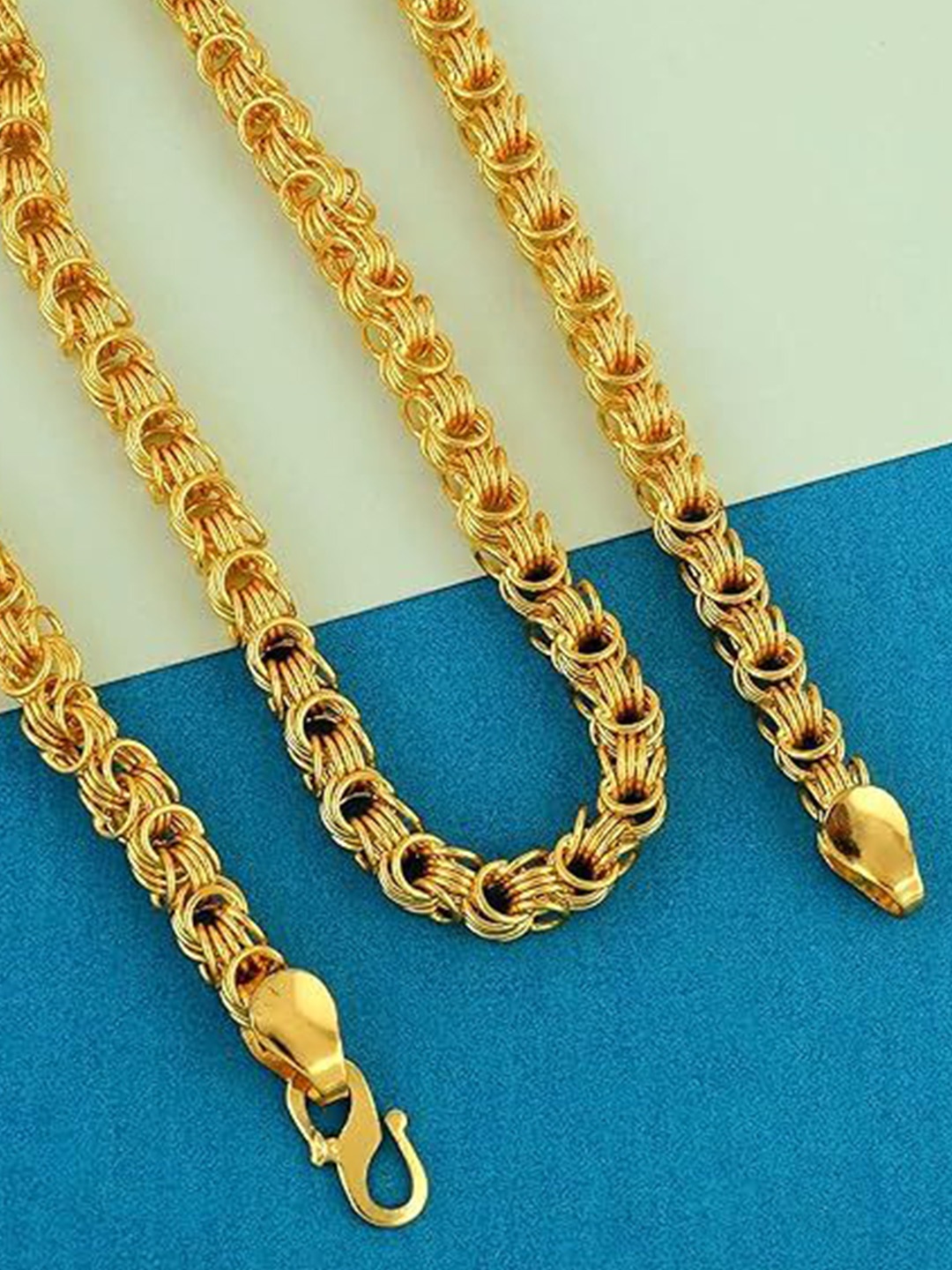 

MEMOIR Unisex Brass Gold-Plated Chain