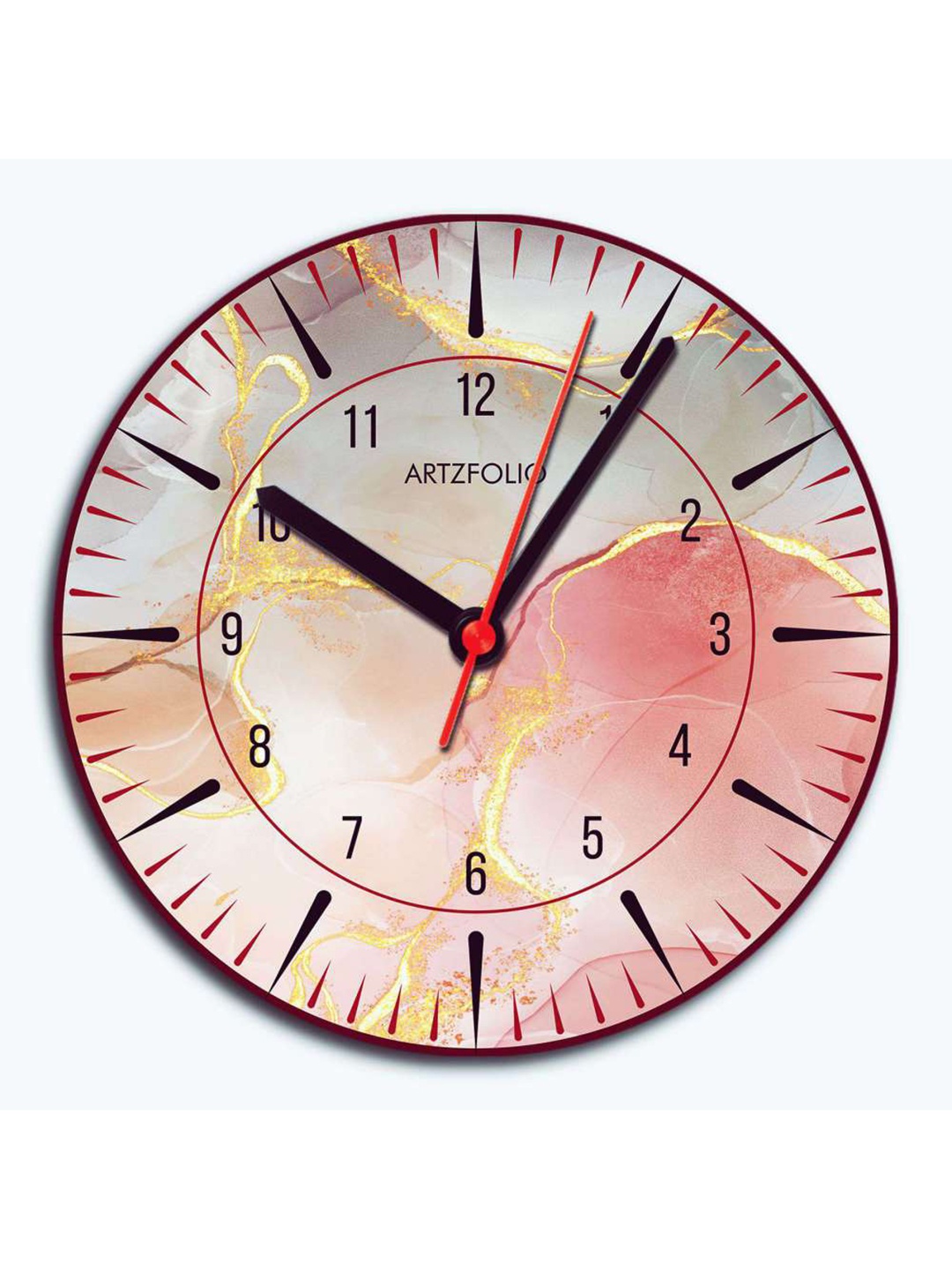 

ArtzFolio Multicoloured Printed Contemporary Wall Clock, Multi