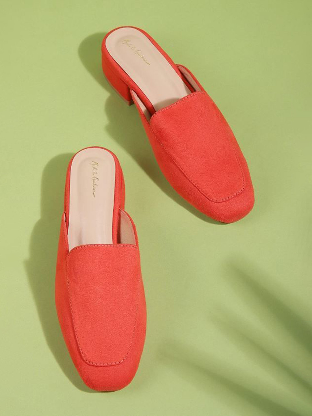 

Mast & Harbour Block Mules, Orange