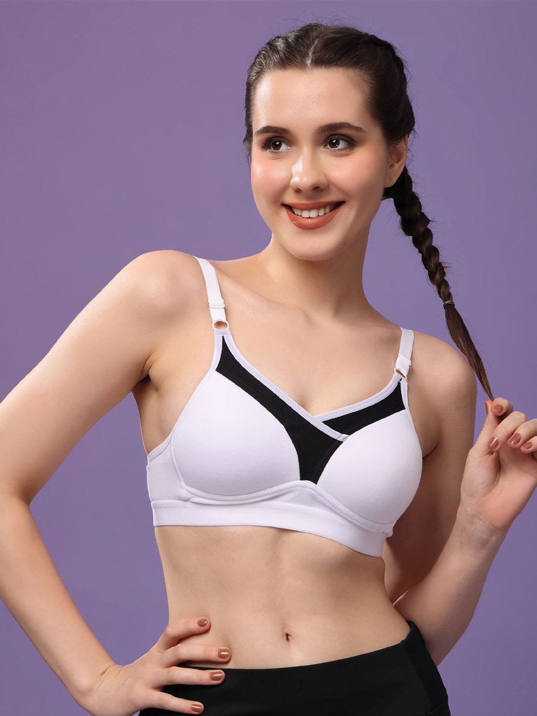 

Floret Bra Full Coverage Heavily Padded, White