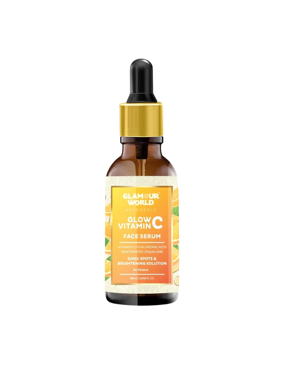 

Glamour World Ayurvedic Glow Vitamin C Face Serum With Hyaluronic Acid - 30 ml, Transparent