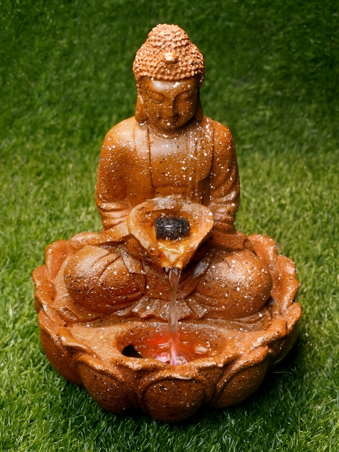 

NAYRA HANDICRAFTS Brown Figurine Showpiece