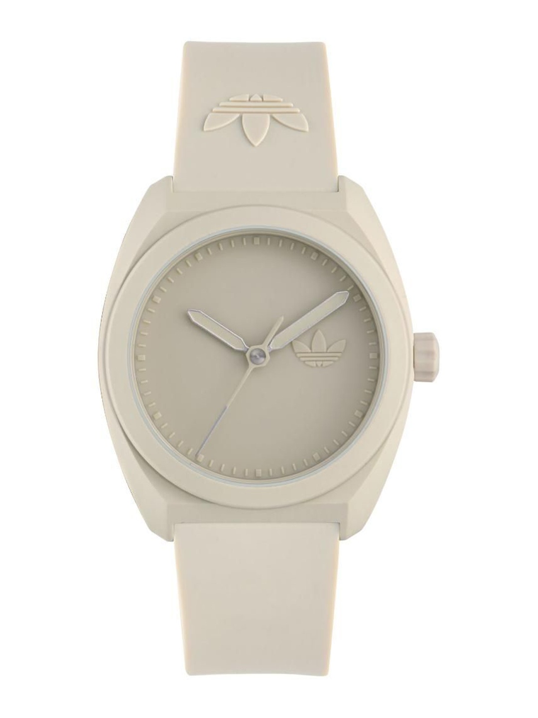 

ADIDAS Originals Unisex Brass Dial & Straps Analogue Watch AOST24055, Beige