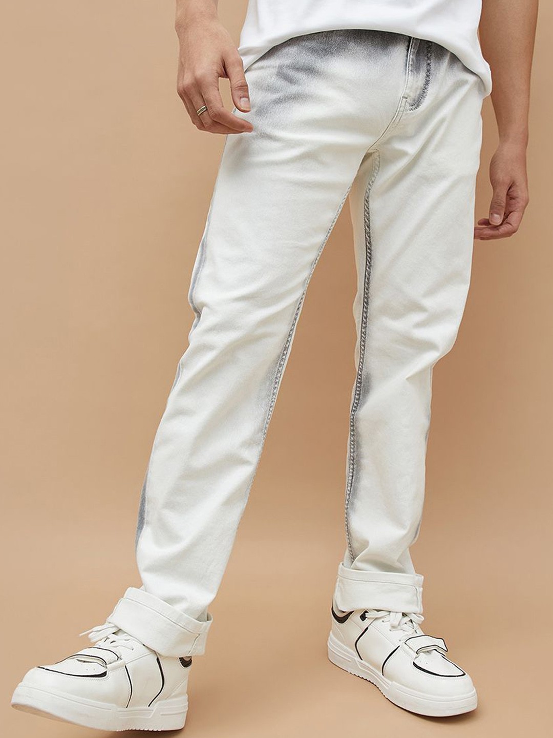

Forca Men Straight Fit Jeans, White