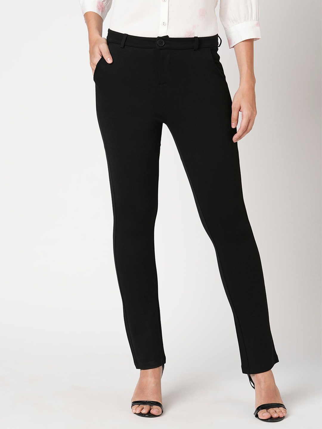 

Kraus Jeans Women Treggings, Black