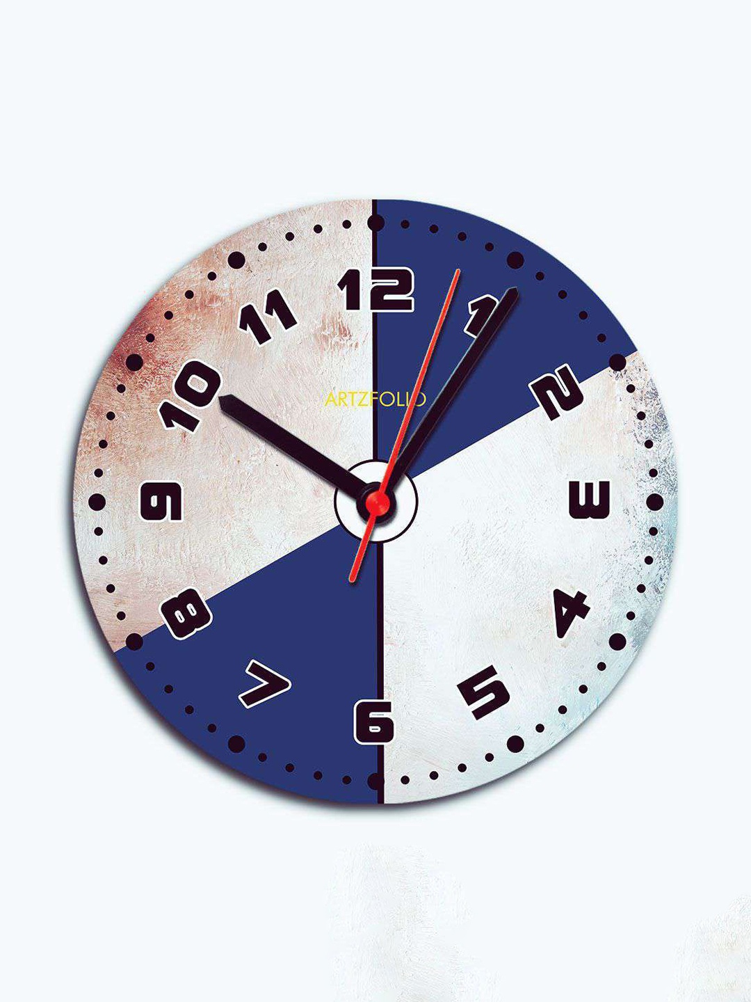 

ArtzFolio Multicoloured Printed Contemporary Wall Clock, Multi