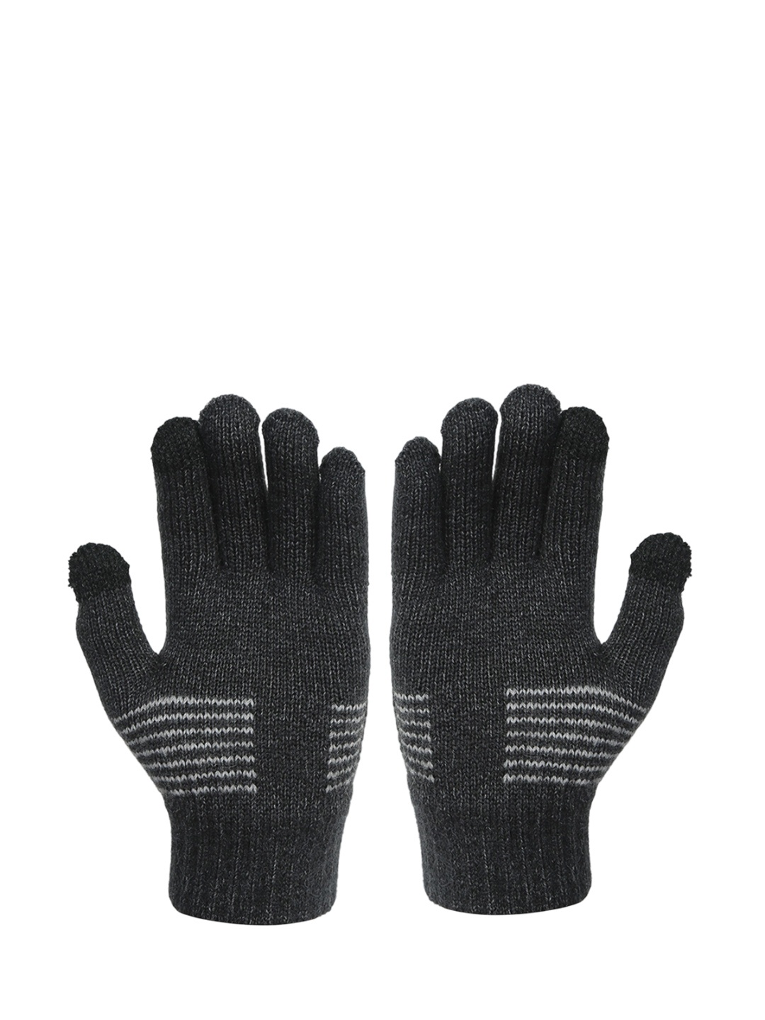 

FabSeasons Kids Acrylic Winter Gloves, Black