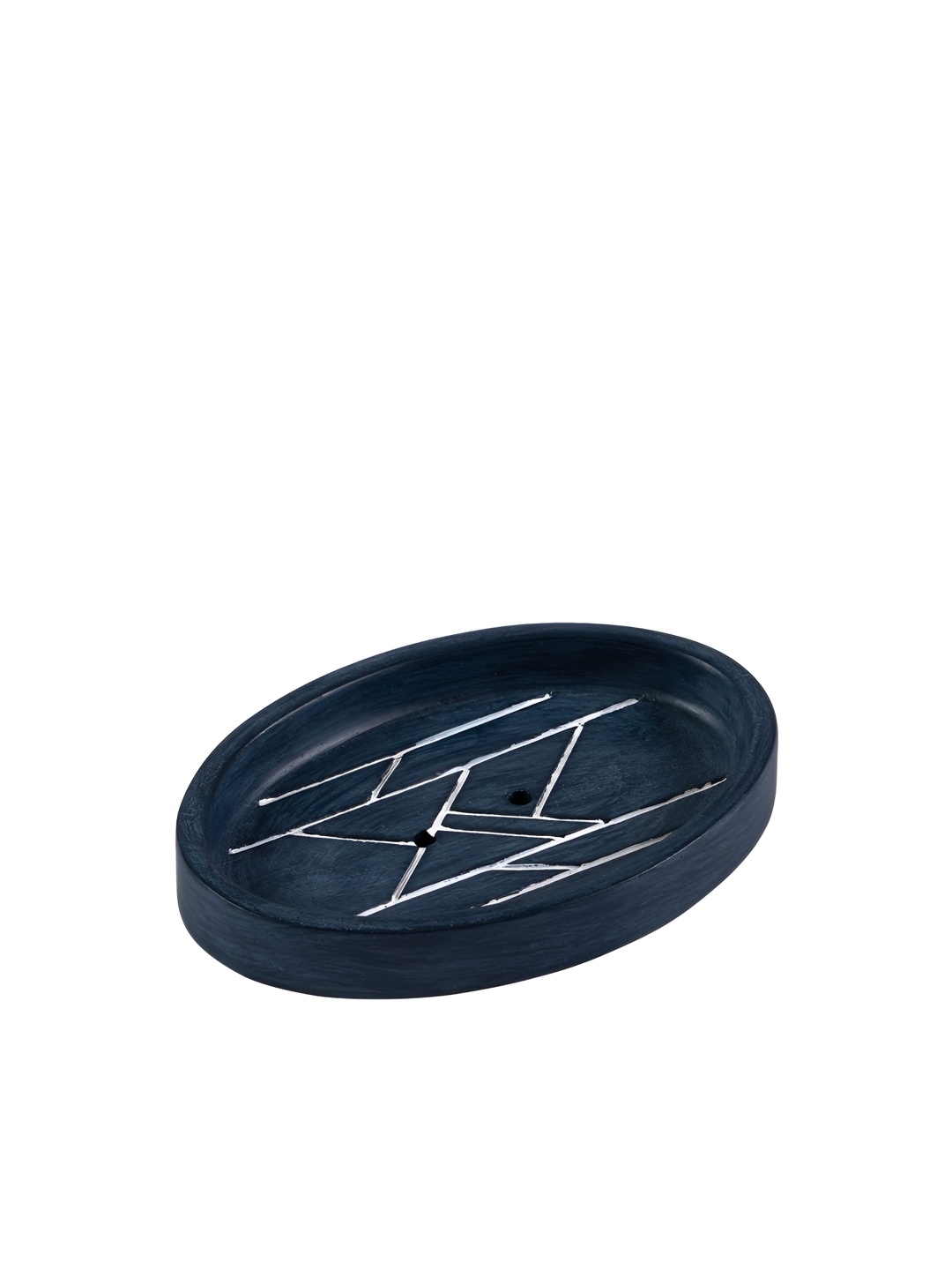 

Freelance Navy Blue Textured Polyresin Soap Dish