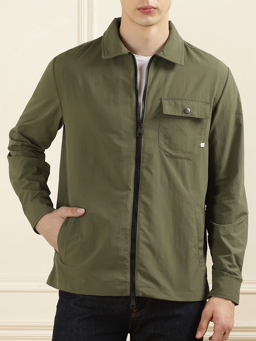 

Farah Men Opaque Casual Shirt, Olive