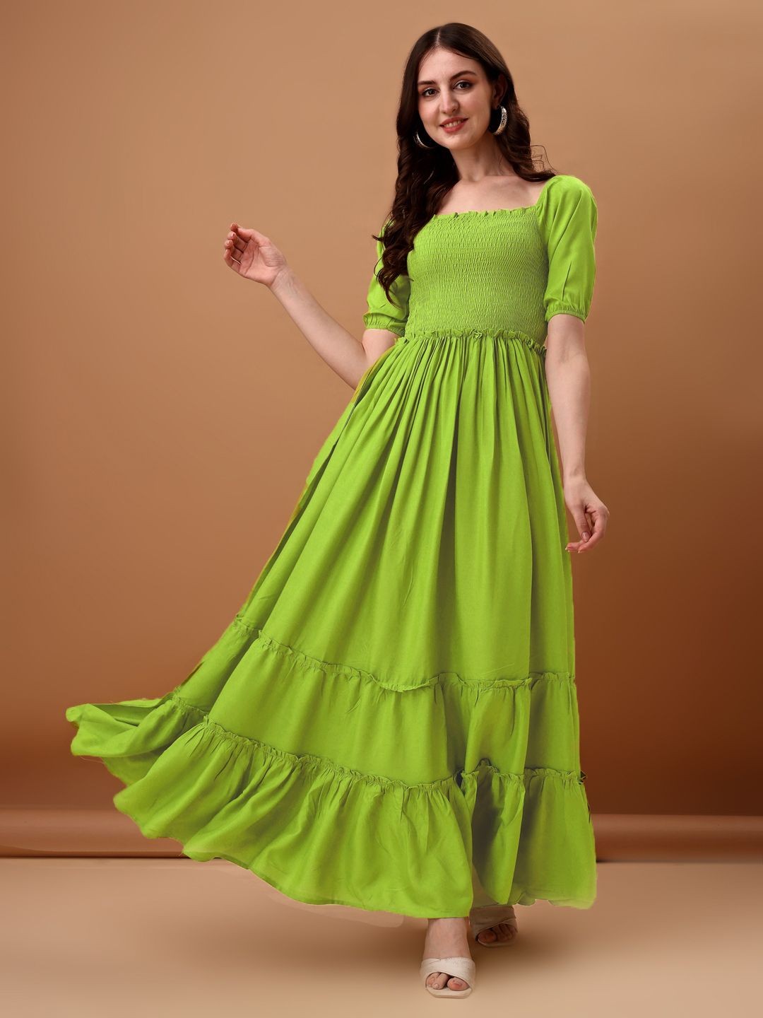 

DressBerry Maxi Dress, Green