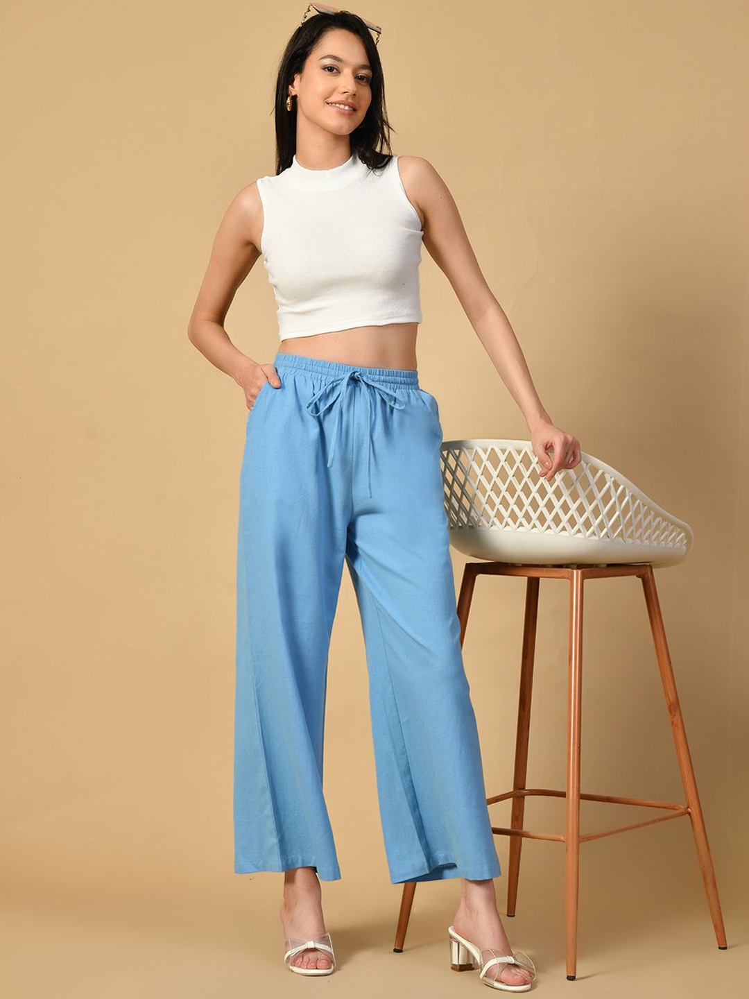 

all about you Women Trousers, Blue