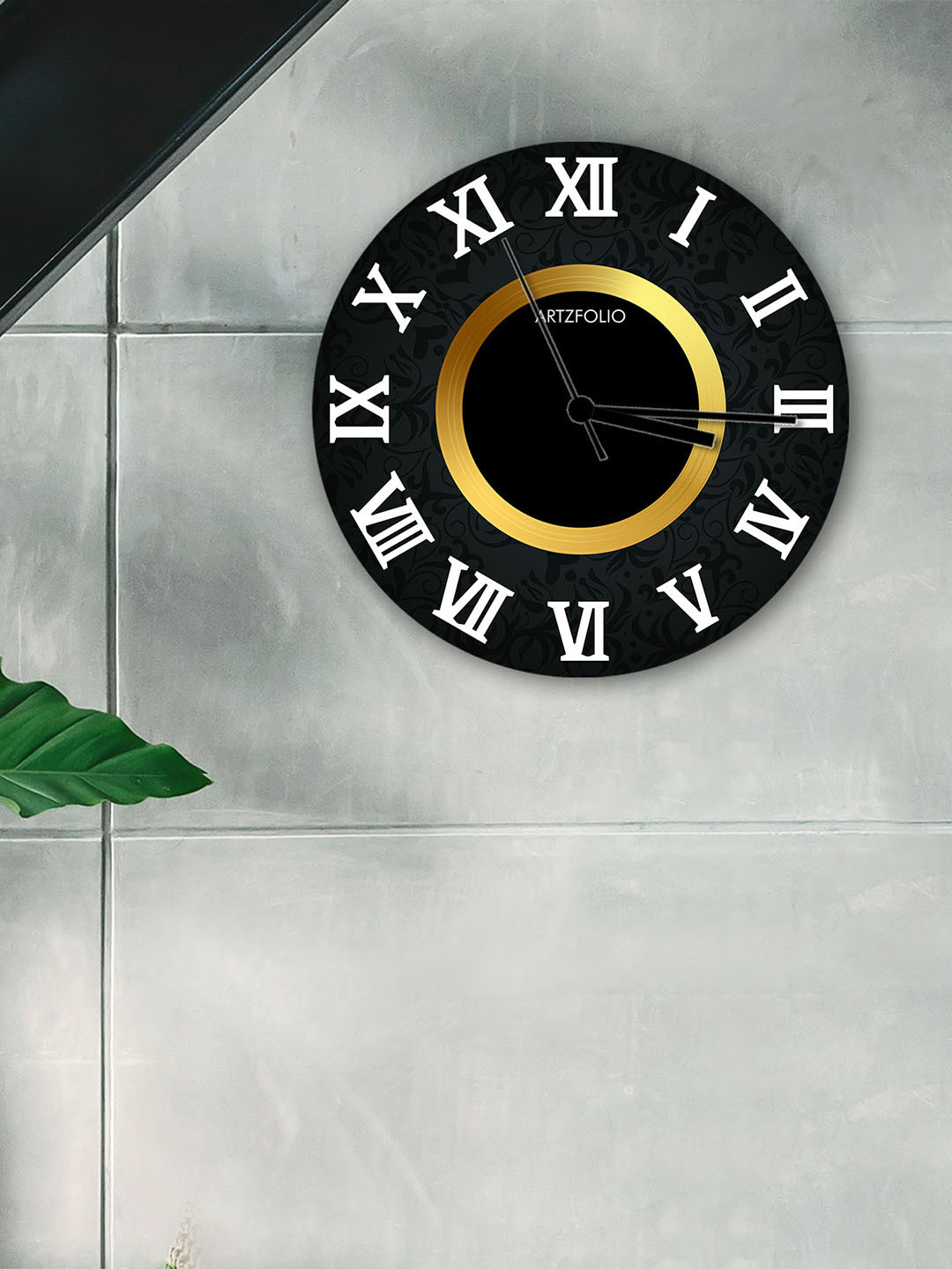 

ArtzFolio Multicoloured Printed Contemporary Wall Clock, Multi