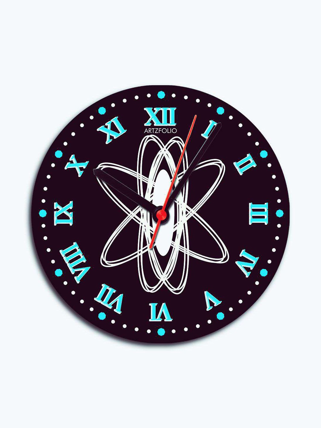 

ArtzFolio Multicoloured Printed Contemporary Wall Clock, Multi