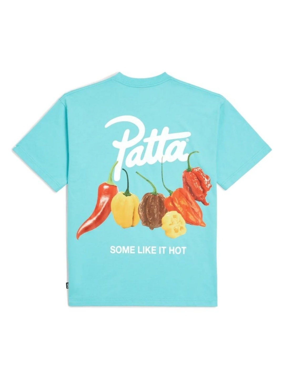 

Patta Men Applique T-shirt, Blue