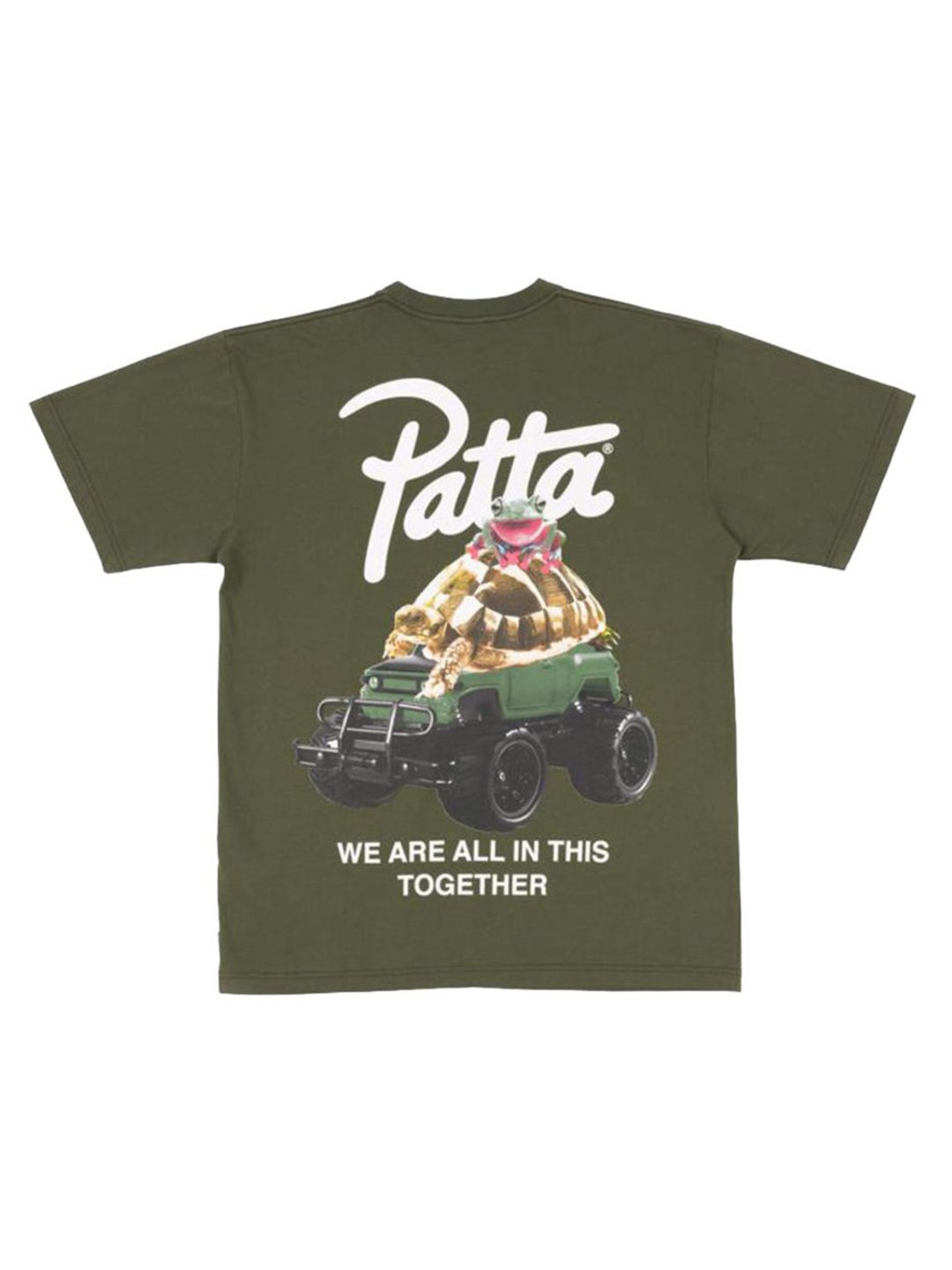 

Patta Men Animal SS Tee, Coffee brown
