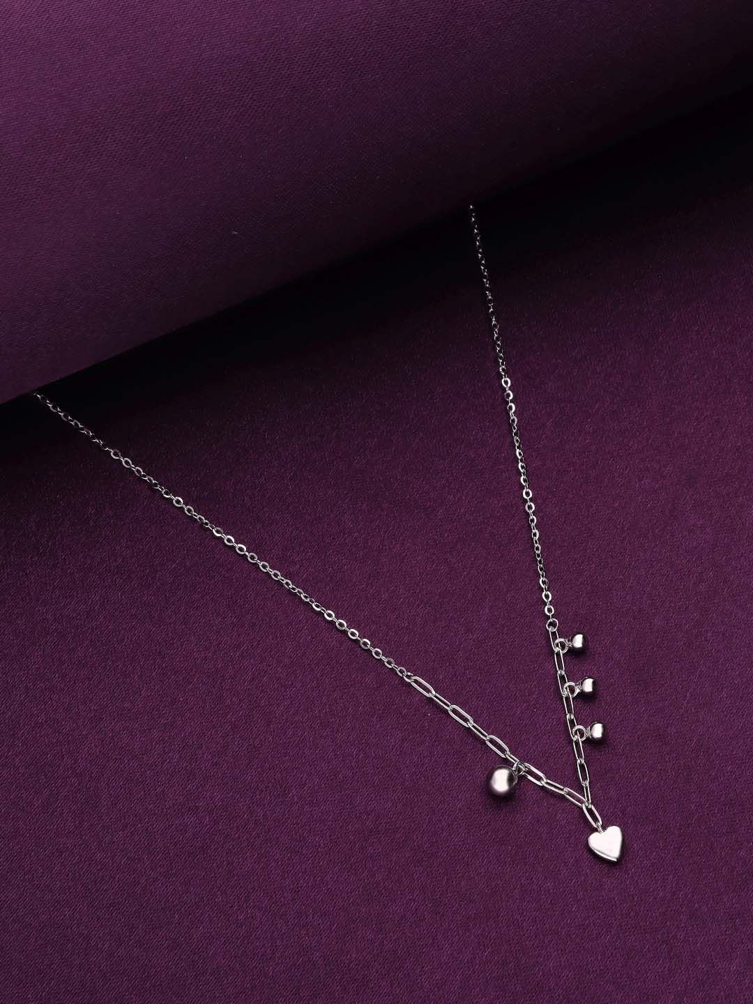 

KAI JEWEL Sterling Silver Rhodium-Plated Necklace