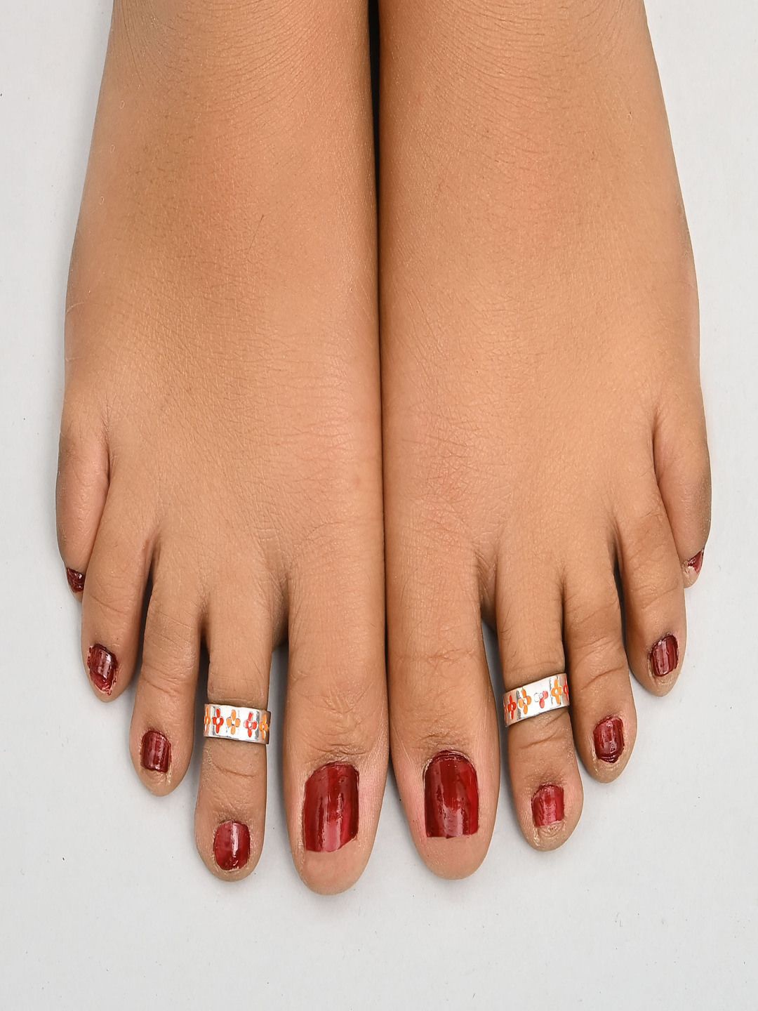 

Paavni Women 925 Sterling Silver Toe Rings