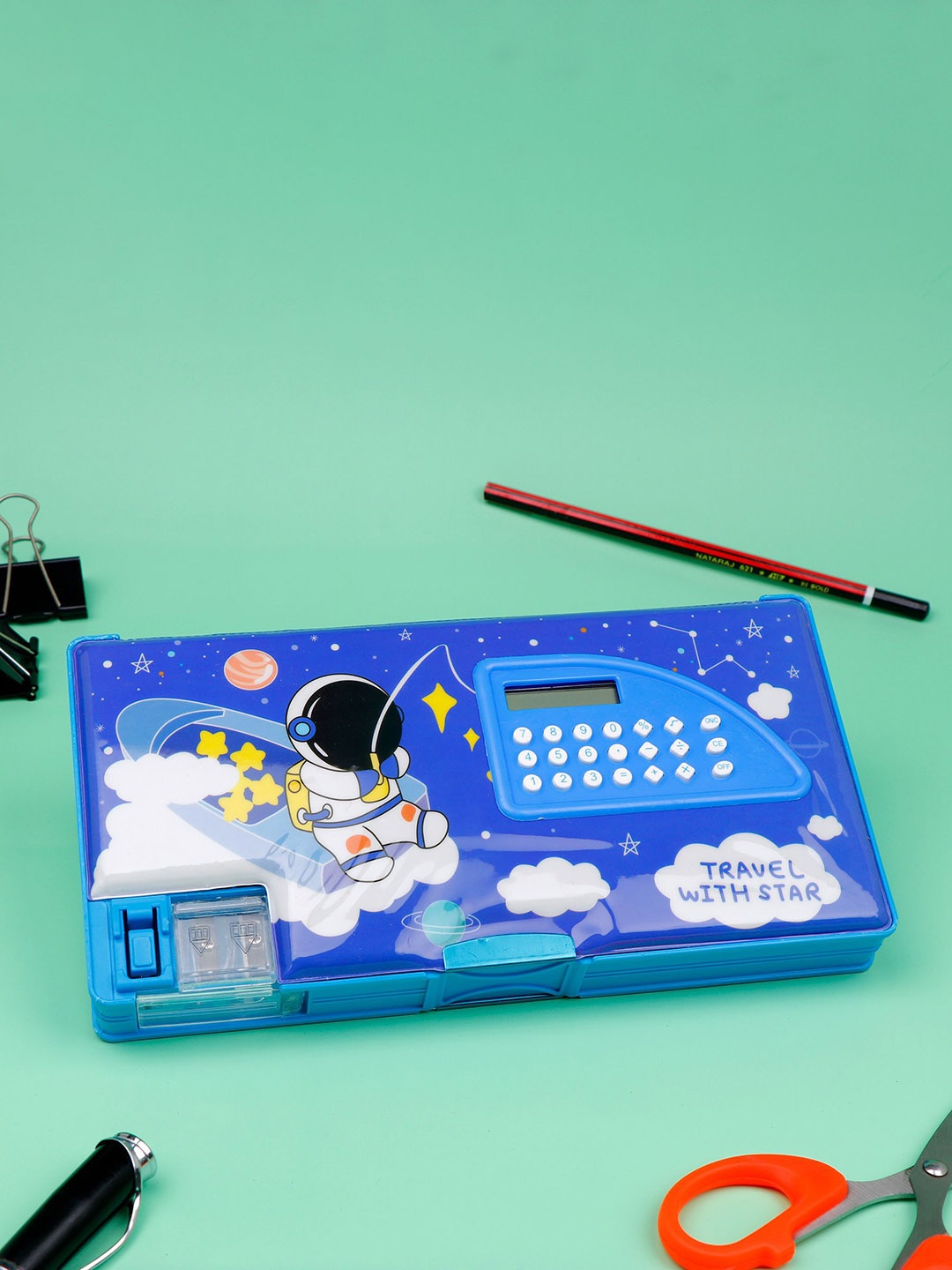 

Archies Solid Pen Cases Stationery, Blue