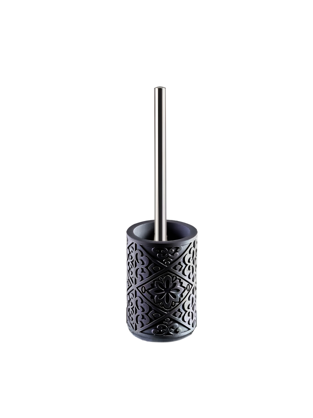 

Freelance Black Textured Polyresin Toilet Brush Holder