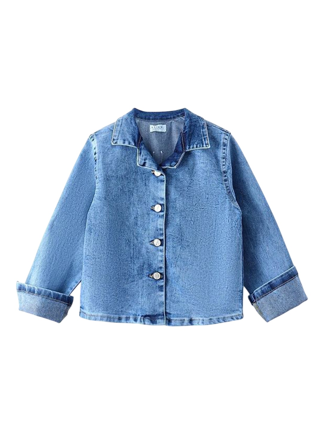 

ARIAS By LARA DUTTA Girls Washed without Denim Jacket, Blue
