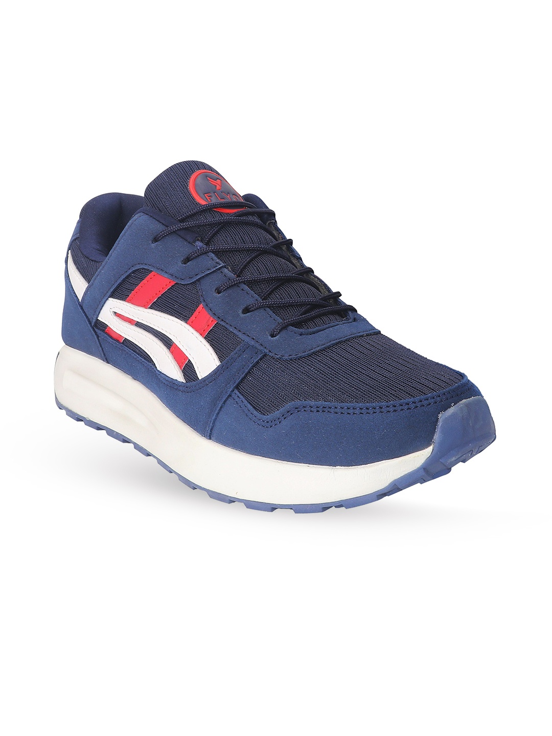 

FLYO Men Walking Non-Marking Sports Shoes, Navy blue