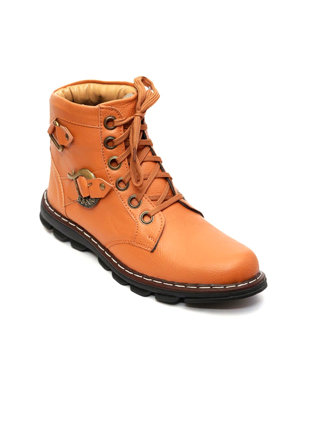 

glitchez Men Sneakers, Orange