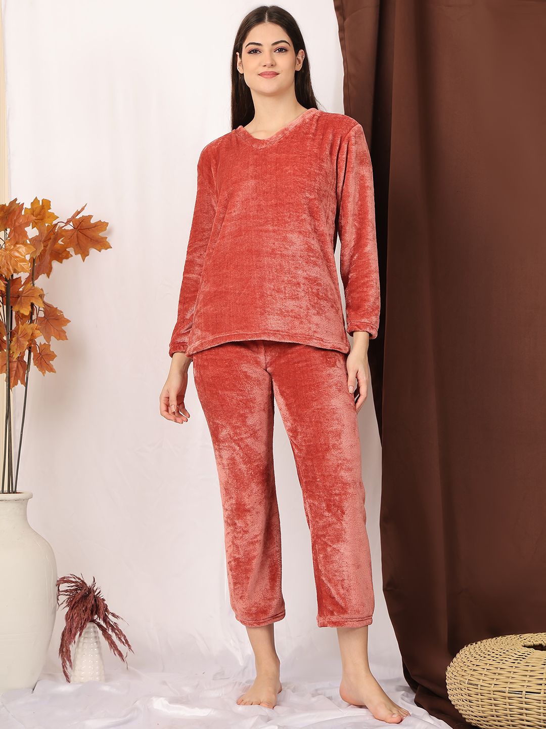 

NEUDIS Women Night suit, Rust