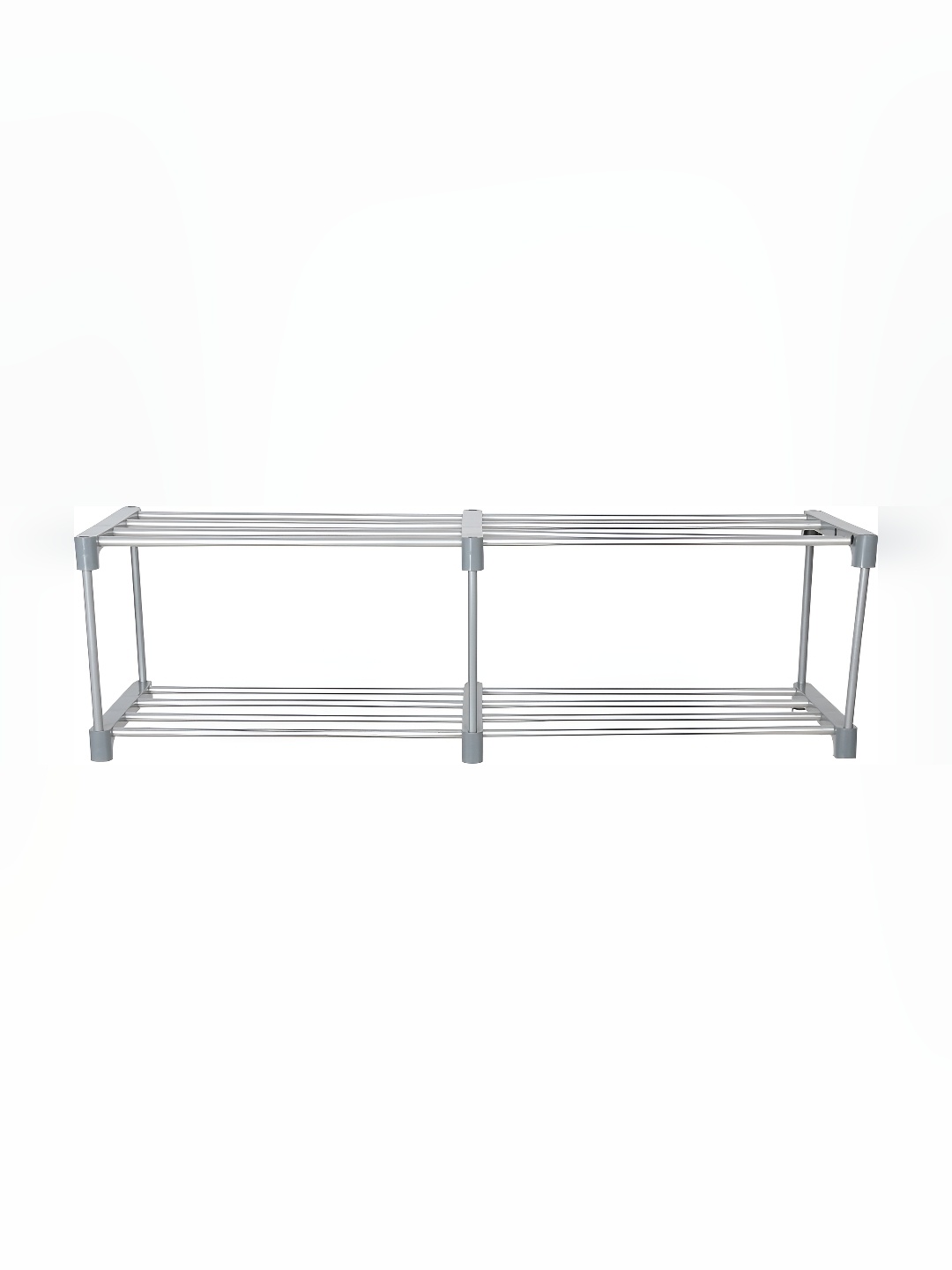 

Decent Hut 4 Shelves Foldable Bookrack, Grey